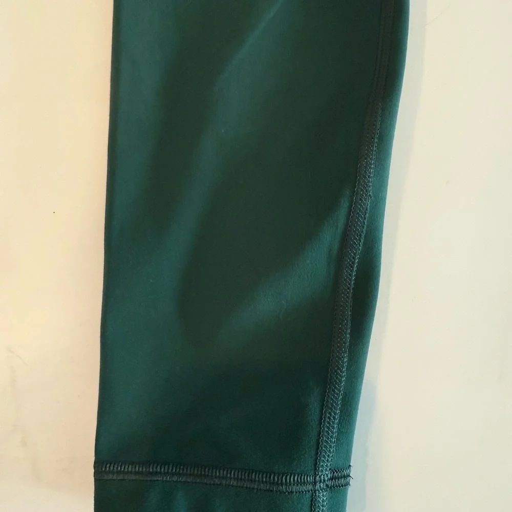 Athleta Forest Green Ultra High Rise 7/8 Tight - Picture 4 of 5